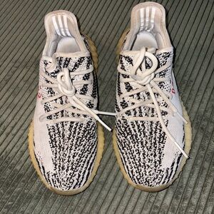 Adidas Yeezy Boost 350 V2 Zebra with Red Accents